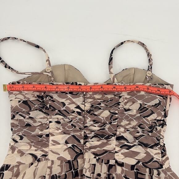 Nanette Lepore Women’s Snakeskin Print Cotton Silk Cami Top Removable Straps 4 - Picture 10 of 13